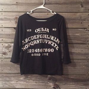 Ouija Board Half Sleeve Shirt